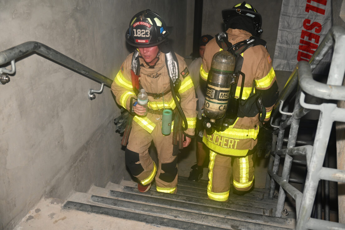 City firefighters commemorate 9/11 with memorial stair climb